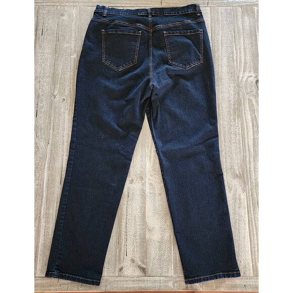 Gloria Vanderbilt Jeans Womens size 16W Amanda Classic Tapered Y2K High Rise - Picture 2 of 11